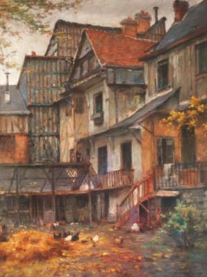 Cour de Maison à Rouen
