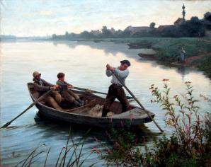 Départ pour la pêche