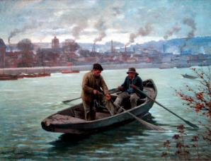 La pêche à la violette