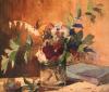 Bouquet au livre