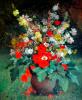 Bouquet aux coquelicots