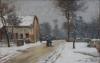 Paysage sous la Neige