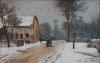 Paysage sous la Neige